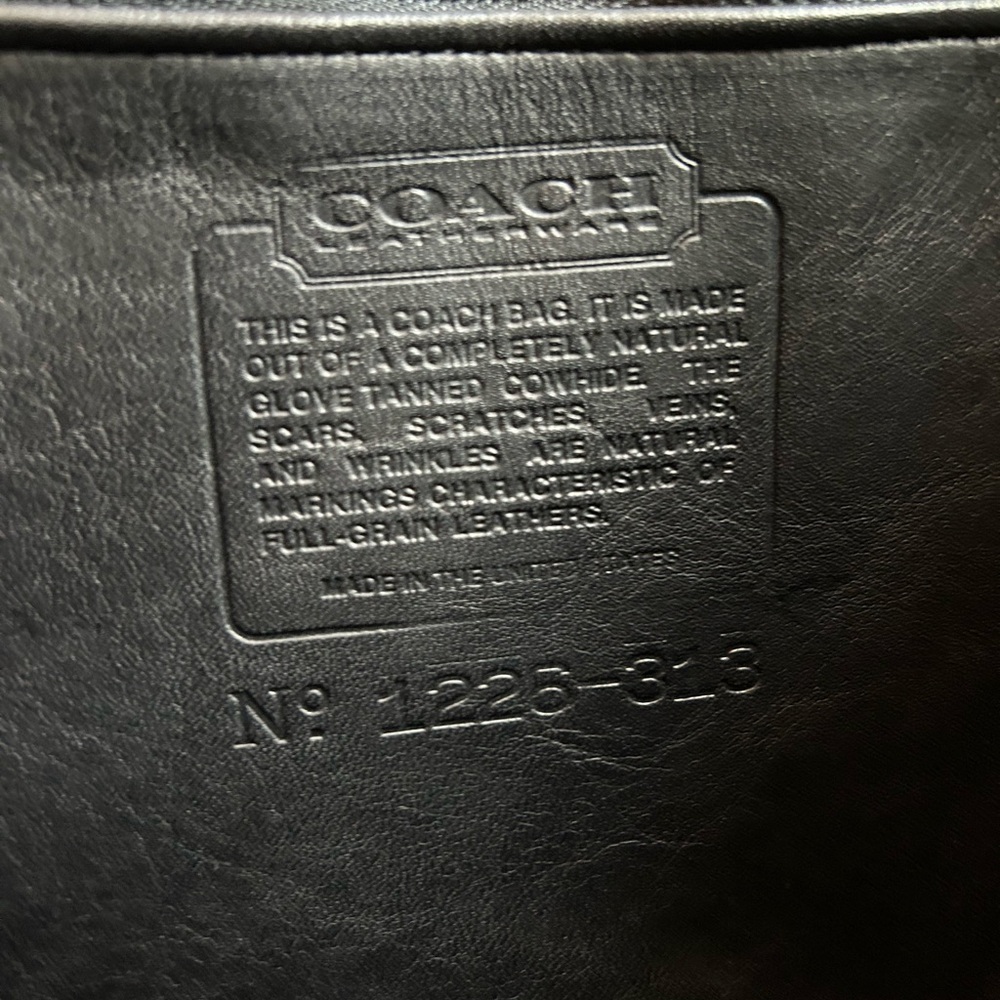 Vintage Coach Becket 9920 Pre-90’s Crossbody bag - Picture 7 of 7